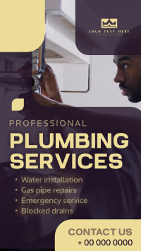 Plumbing Services TikTok Video