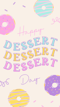 Dessert Day Delights Instagram Story