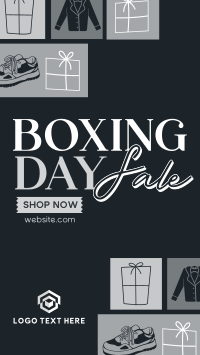Boxing Day Super Sale Facebook Story