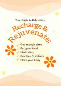 Practice Relaxation Tips Poster