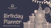 Birthday Planner Facebook Event Cover