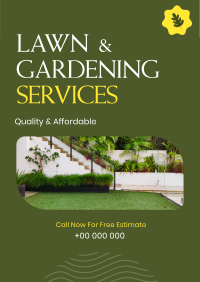 Gardening Specialist Poster