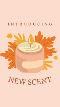 New Candle Scent Instagram Story