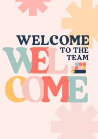 Generic Welcome Abstract Poster