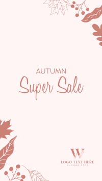 Autumn Super Sale Facebook Story