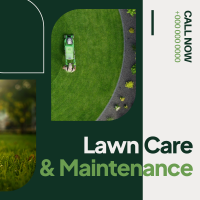 Lawn Care & Maintenance Instagram Post