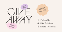 Join & Win Giveaway Facebook Ad