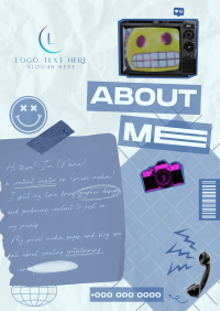 About Me Collage Poster