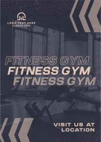 Strong Fitness Gym Flyer