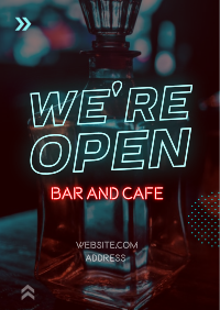 Neon Now Open Poster Image Preview