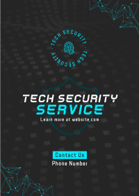 Tech Security Flyer example 3