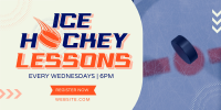 Ice Hockey Lessons Twitter Post