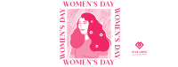 Women's Day Portrait Facebook Cover Image Preview