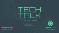 Futuristic Talk Facebook Event Cover Image Preview
