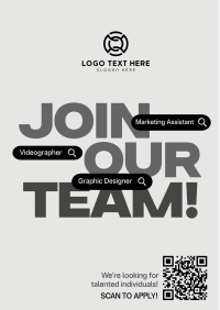 Join Our Team Flyer