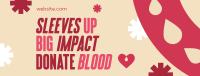 Droplet Blood Donation Facebook Cover