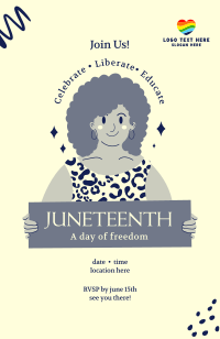 Juneteenth A Day Of Freedom Invitation