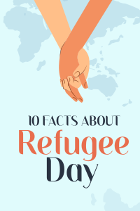 Refugees Pinterest Pin Design