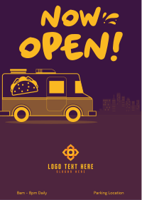 Taco Food Truck Flyer