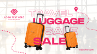 Travel Luggage Sale Animation