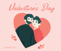 Valentine Couple Facebook Post