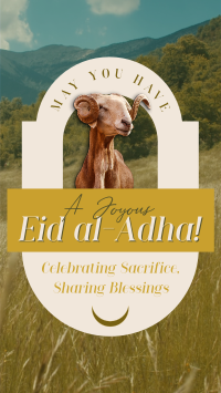 Greater Eid Ram Greeting Instagram Story