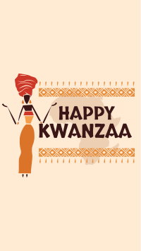 Happy Kwanzaa Celebration  Facebook Story