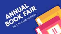Book Fair Facebook Event Cover Image Preview