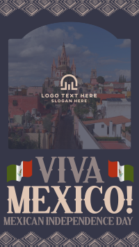 Mexican Independence Day Patterns Instagram Story Design