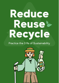 Triple Rs of Sustainability Poster