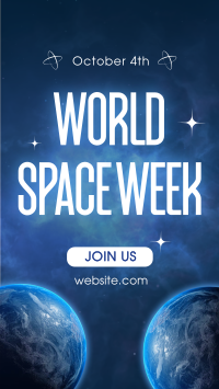 World Space Week Facebook Story