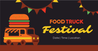 Festive Food Truck Facebook Ad