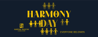 People Harmony Day Facebook Cover Image Preview