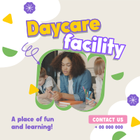 Cute Daycare Facility Linkedin Post Image Preview