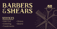 Barbers & Scissors Facebook Ad