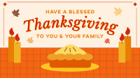 Blessed Thanksgiving Pie Animation