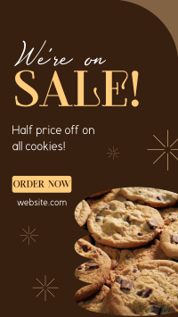 Baked Cookie Sale Instagram Reel