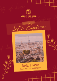 Explore City of Love Poster