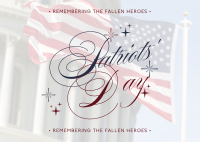 Remembering Patriot's Day Postcard