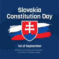 Slovakia Constitution Day Linkedin Post Design