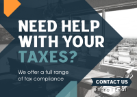 Your Trusted Tax Service Postcard