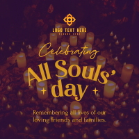 All Souls' Day Celebration Linkedin Post