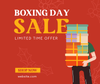 Boxing Day Mega Sale Facebook Post