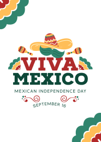 Viva Mexico Sombrero Flyer