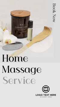 Massage at your Home Instagram Story