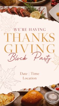 Elegant Thanksgiving Party YouTube Short