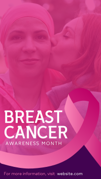 Cancer Awareness Campaign Facebook Story