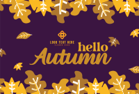 Hello Autumn Pinterest Cover