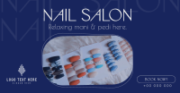 Simple Nail Salon Facebook Ad