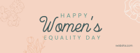 Gender Equality Facebook Cover example 1